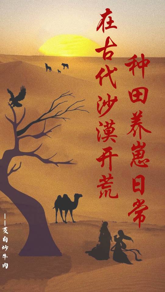 沙漠开荒种田放牧小说