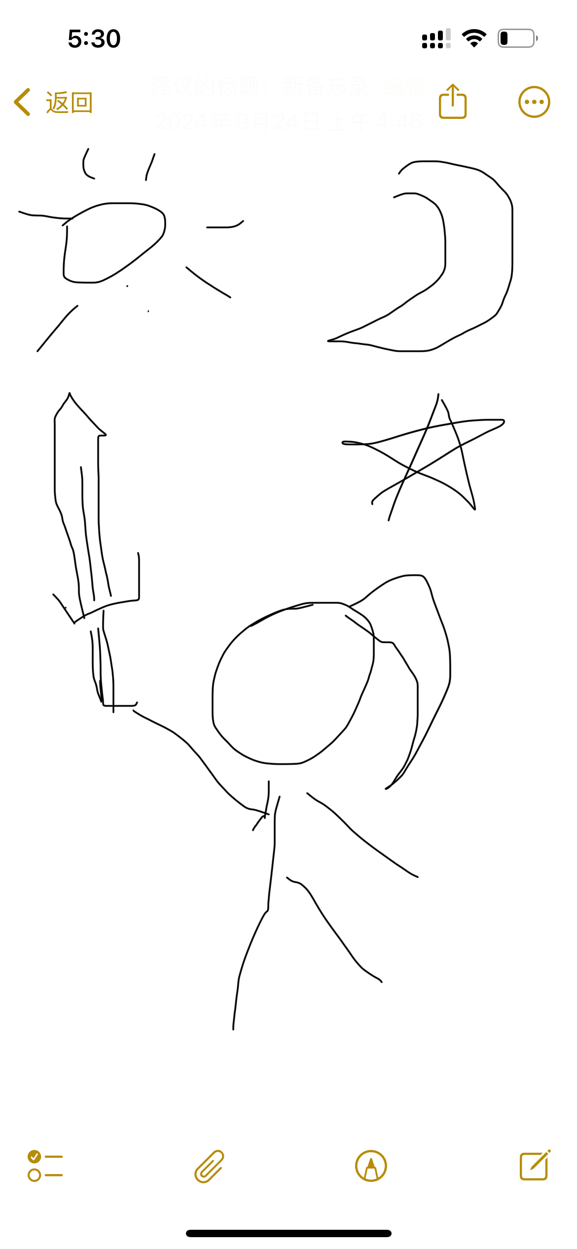 手掌上星字纹